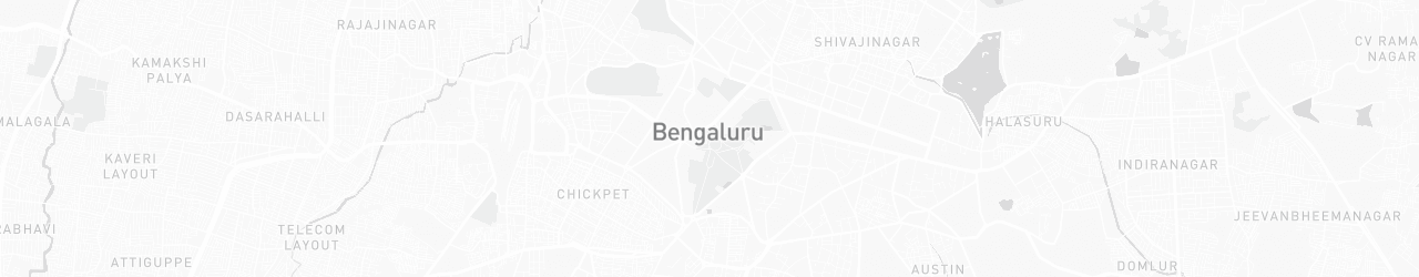 Map of Bangalore