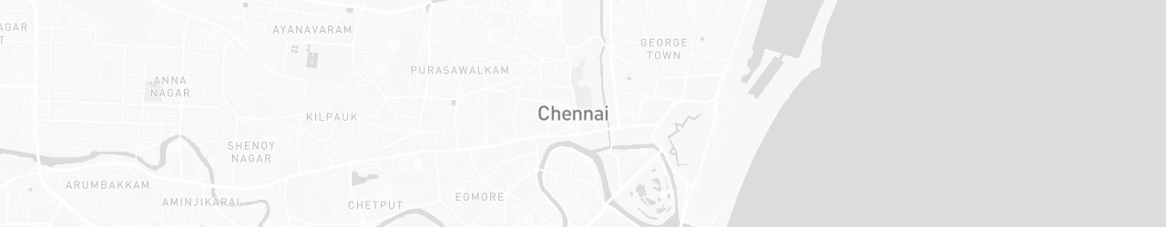 Carte de Chennai