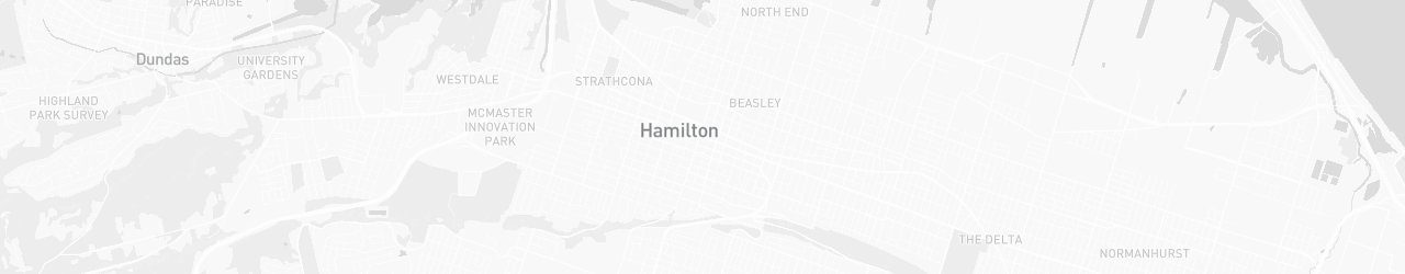 Map of Hamilton
