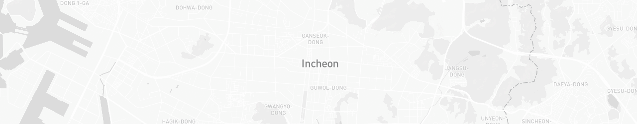 Map of Incheon