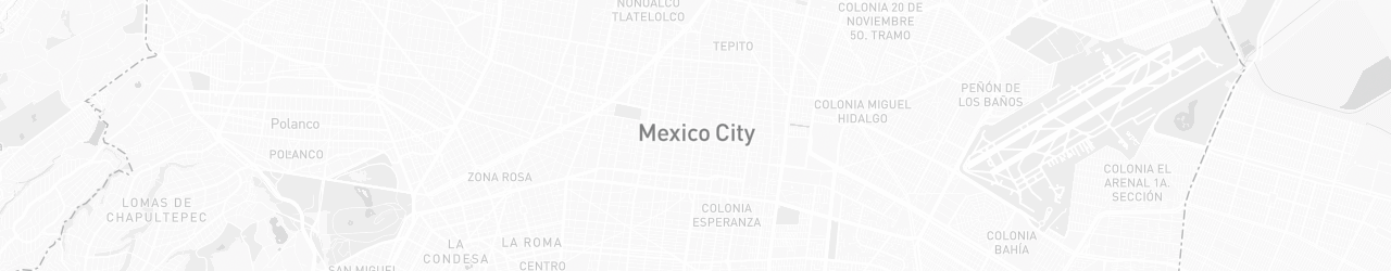 Map of Mexico City