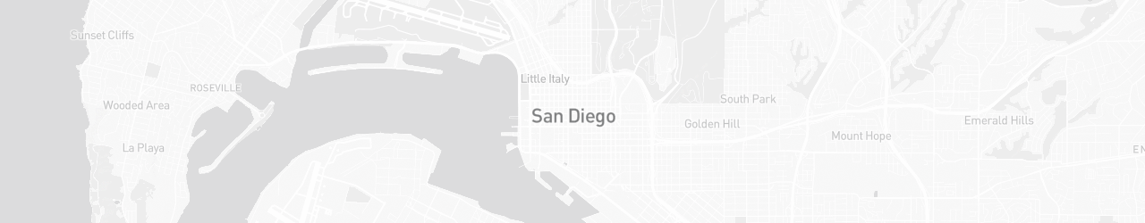 Map of San Diego