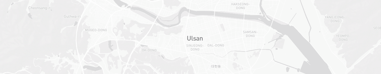 Map of Ulsan