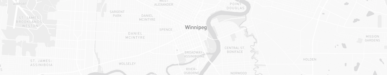 Map of Winnipeg