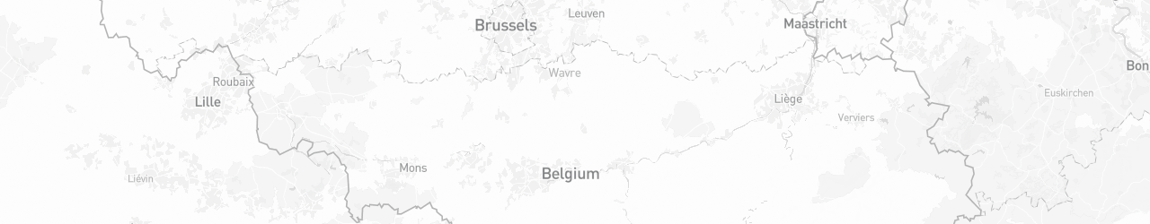 Map of Belgium