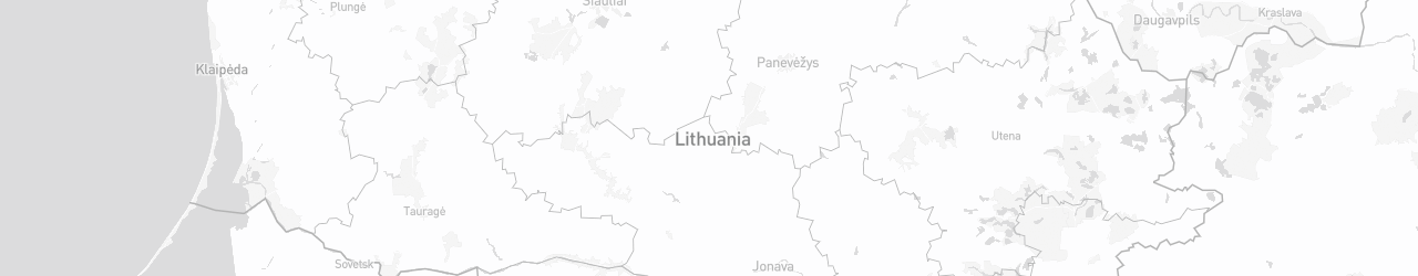 Map of Lithuania